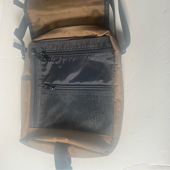 Eddie Bauer Brown Nylon Multi Compartment Crossbody Bag - Picture 4 of 14